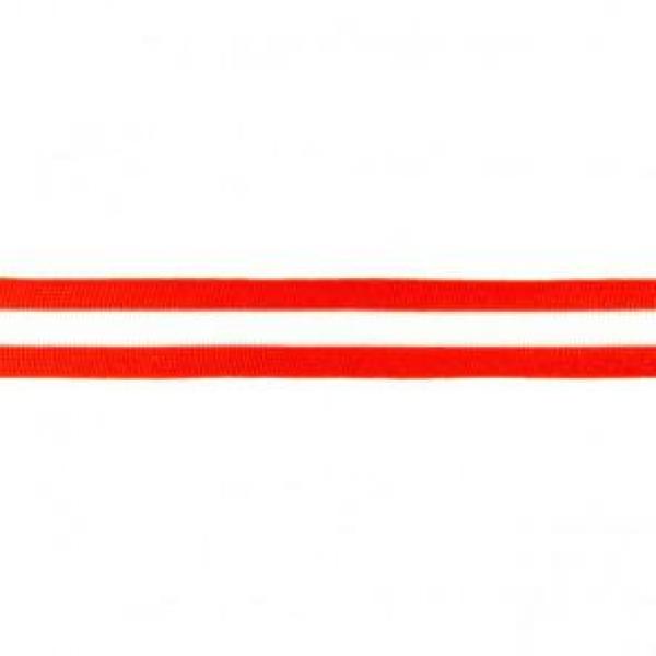 Streifenband 3-Streifen Rot
